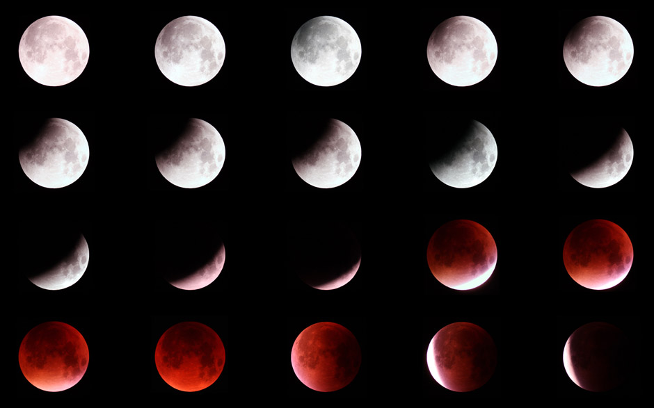 Eclipse totale de Super-Lune 2015